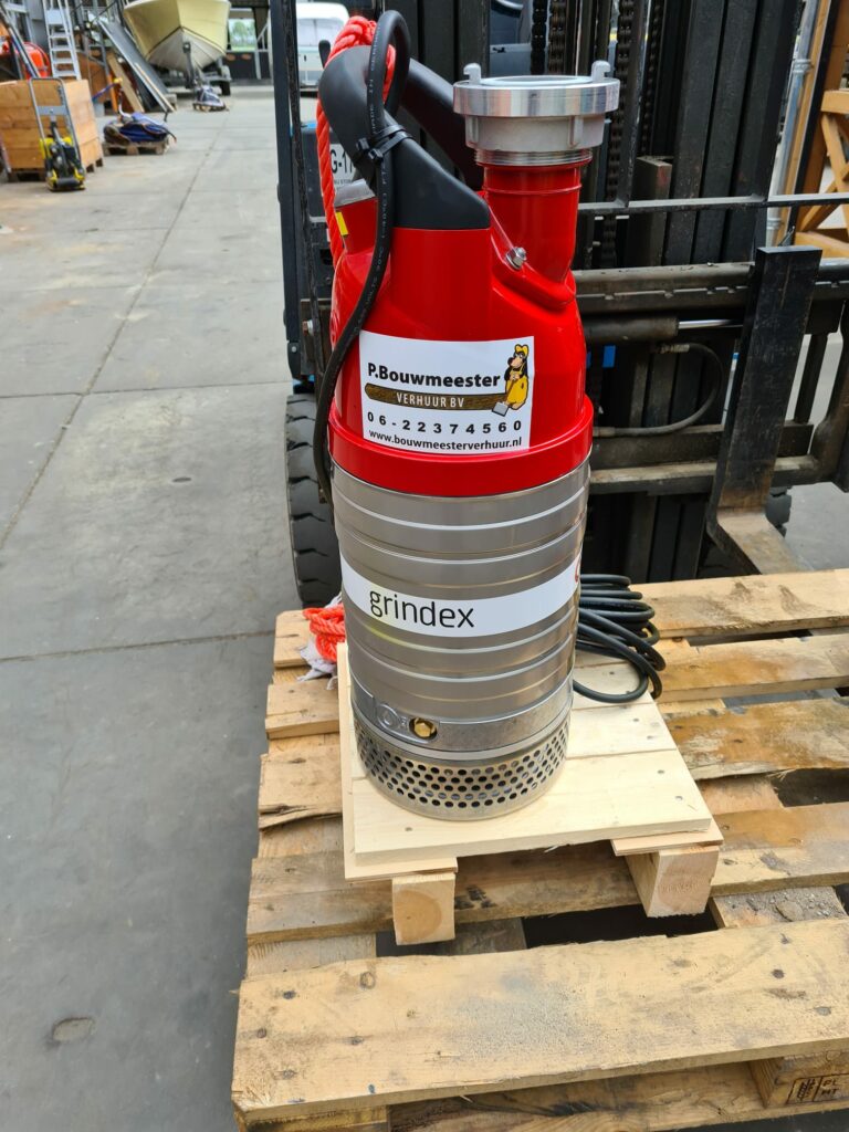 Grindex bouwklokpomp