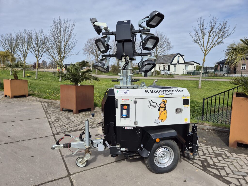 mobiele lichtwagen verhuur