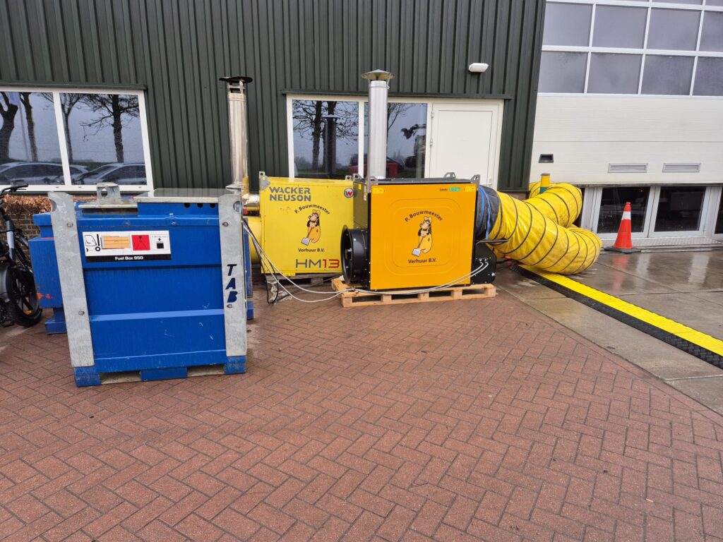 heaters, bouwdrogers